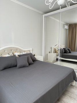 В&rsquo;язане покривало Harmony графітового кольору 3884499 фото