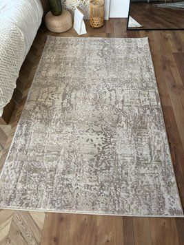 Прямоугольный бежевый ковер с мягким ворсом RUG-BEIGE фото
