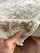 Килим прямокутний абстрактний, Темно-бежевий 2323425 фото 3